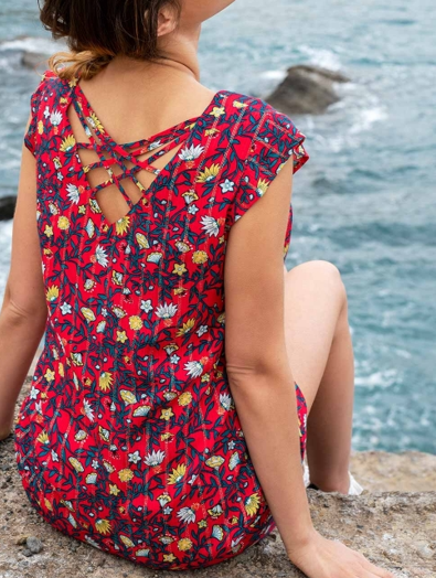 ALICE ROBE SANS MANCHE T 42